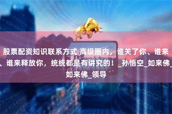 股票配资知识联系方式 高级圈内，谁关了你、谁来探监、谁来释放你，统统都是有讲究的！_孙悟空_如来佛_领导